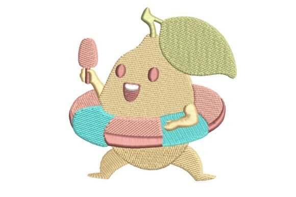 Cute Lemon Character Embroidery Design Review