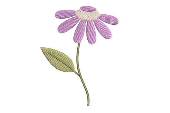 Delicate Lavender Daisy Embroidery Review