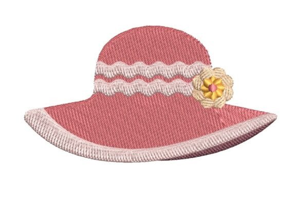 Elegant Pink Sun Hat Embroidery Review