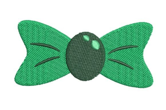 Festive Green Bow Tie with Shamrock Gem Design Review