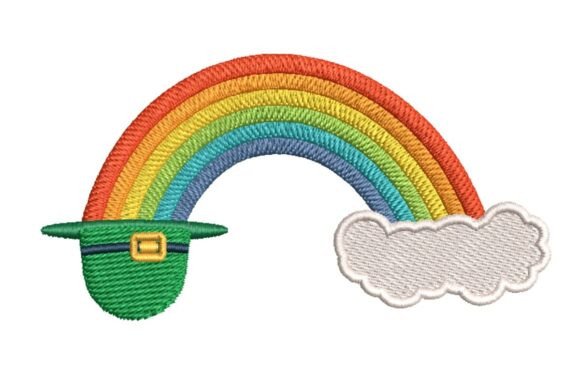 Lucky Leprechaun Hat and Rainbow Embroidery Design Review