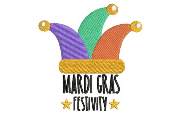 Mardi Gras Jester Hat Embroidery Design Review