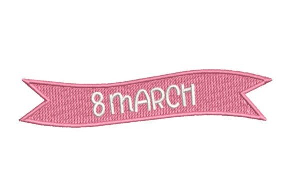 Review: 8 March Celebration Banner Embroidery Design
