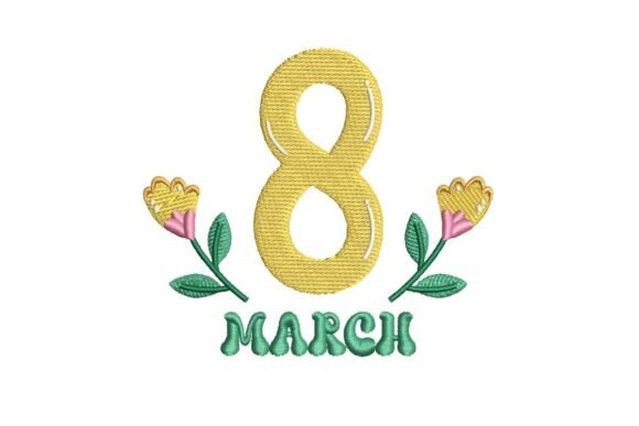 Review: 8 March Floral Celebration Embroidery Design