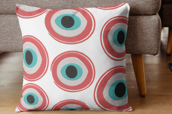 Review: Cartoon Eye Embroidery Pattern Design for Makers