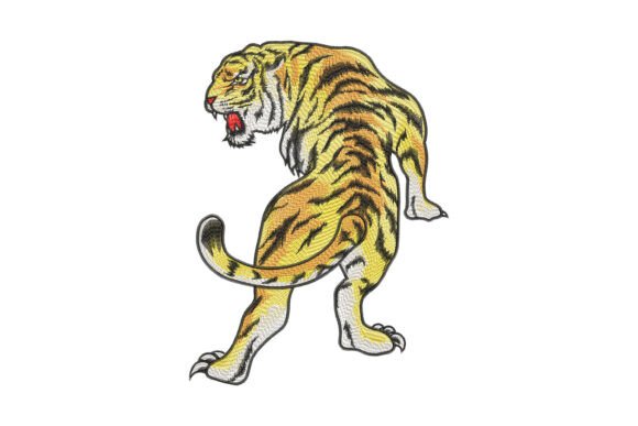 Roaring Tiger Embroidery: A Bold Choice for Handmade Gifts
