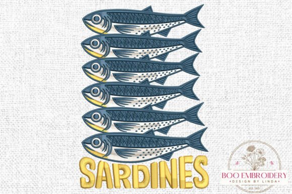 Sardines Embroidery Design: A Coastal Review