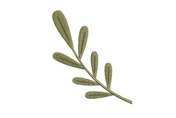 Stylized Olive Branch Embroidery Design Review